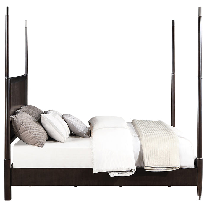 Emberlyn Four-Poster Panel Bed