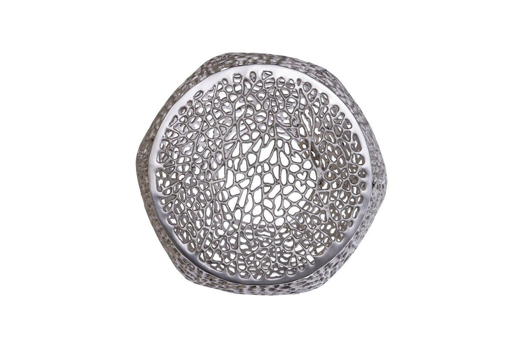 Galaxy Home ET3403-18 Coffee Table in Silver