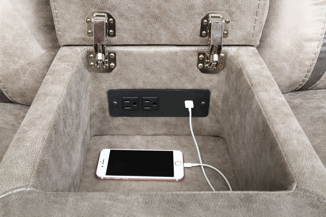 Greer Reclining Glider Loveseat