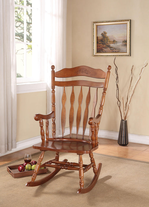 Kloris Dark Walnut Rocking Chair image