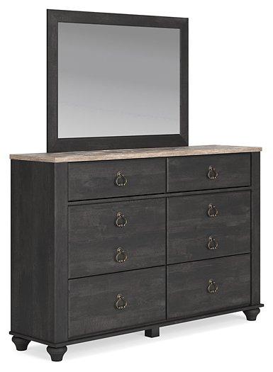 Nanforth Dresser and Mirror image