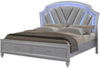 Galaxy Home Amber Queen Storage Bed in Silver GHF-808857860491 image