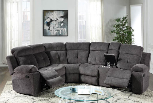Galaxy Home Arizona Reclining Sectional in Gray GHF-808857682642 image