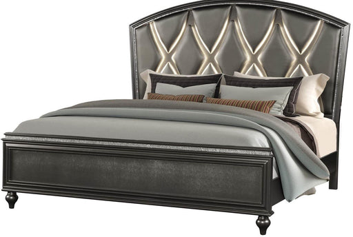 Galaxy Home Ginger King Panel Bed in Gunmetal Copper GHF-808857853165 image