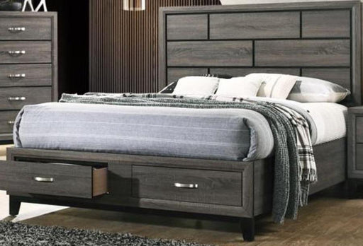 Galaxy Home Hudson King Storage Bed in Foil Grey GHF-808857775122 image