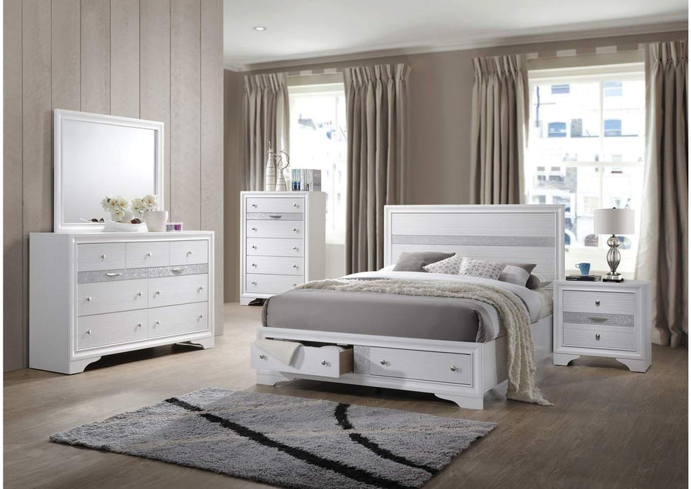 Galaxy Home Matrix 6 Drawer Chest in White GHF-808857990747