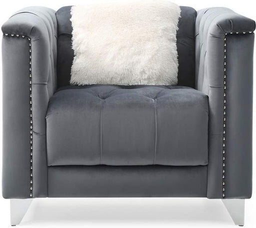 Galaxy Home Russell Arm Chair in Grey GHF-733569366750 image