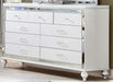 Galaxy Home Sterling 8 Drawer Dresser in White GHF-808857548733 image