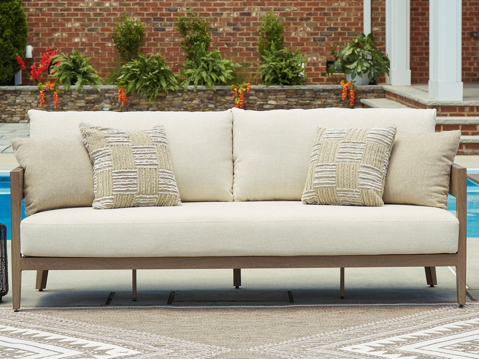 Serene Bay Outdoor Sofa with Cushion