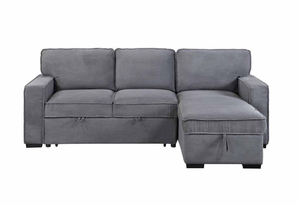 U0203 Light Grey Reversible Sofa Bed