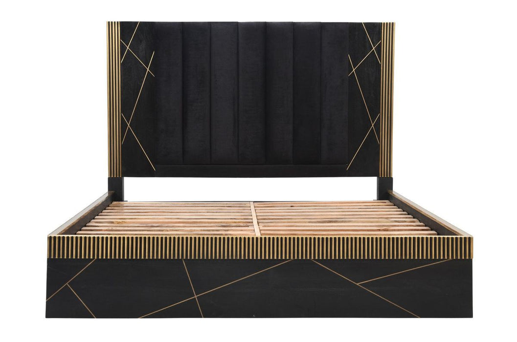 Galaxy Home Allure King Bed in Black image
