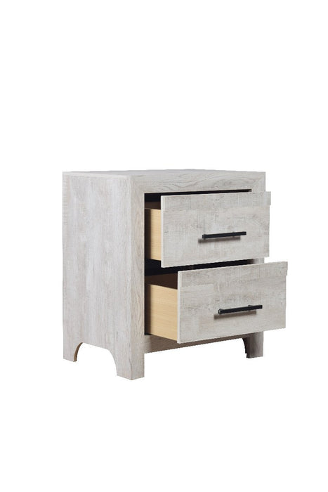 Galaxy Home Denver Nightstand Rustic Oak