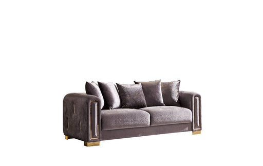 Galaxy Home Impreza Loveseat in Gray image