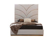 Galaxy Home Laura Gold King Bed in White image