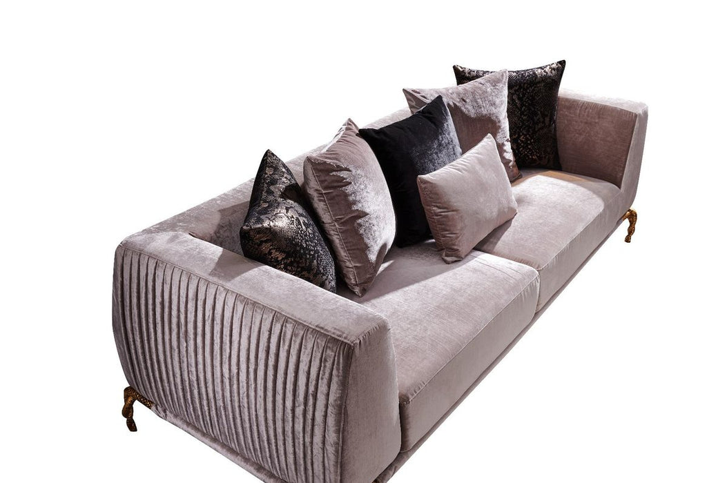 Galaxy Home Majesty Sofa in Ivory