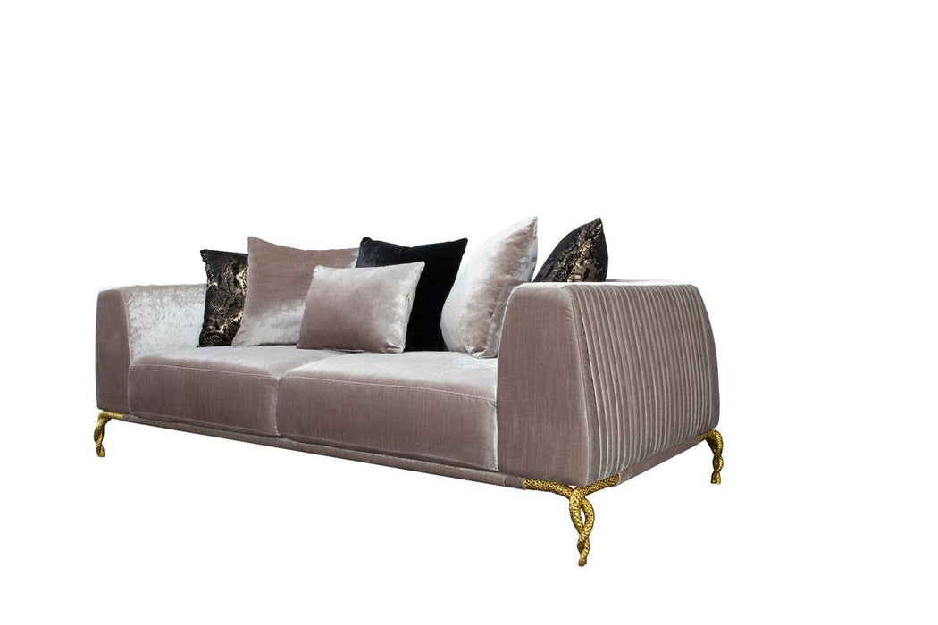 Galaxy Home Majesty Sofa in Ivory