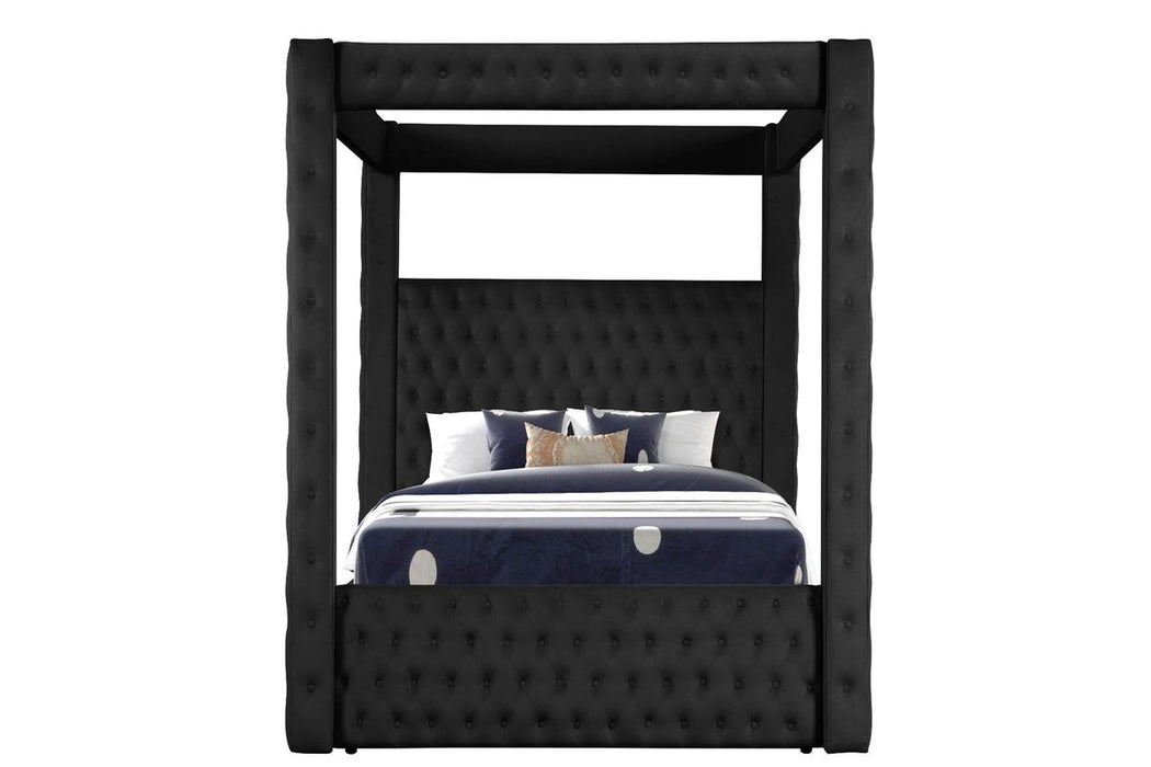 Galaxy Home Monica Queen Bed in Black