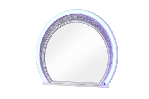 Galaxy Home Perla Mirror in Milky White image