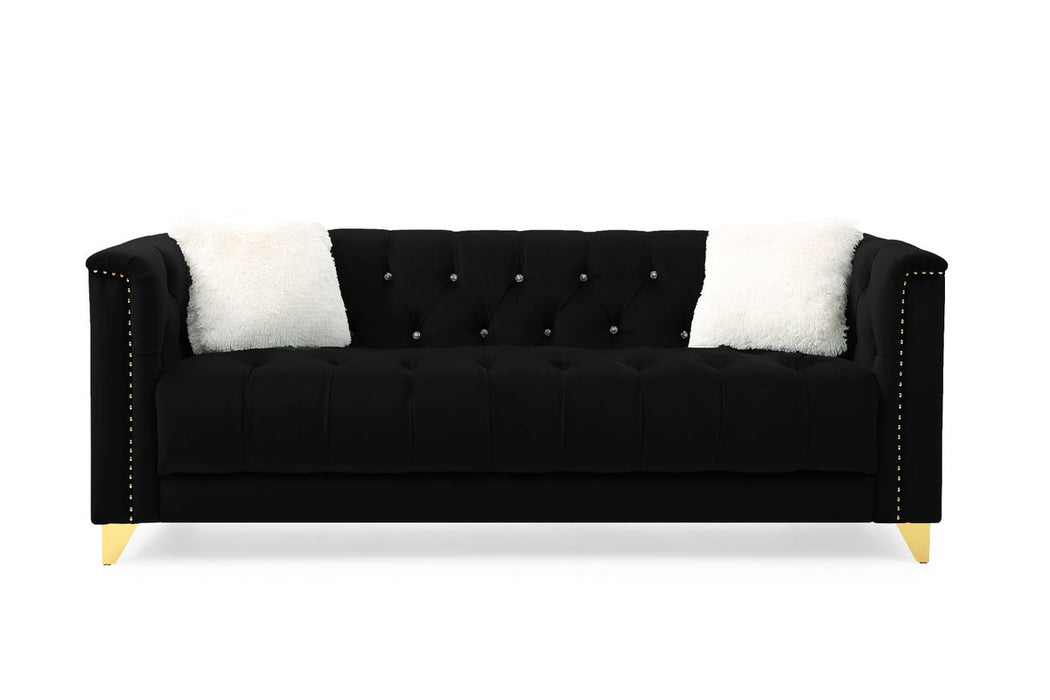 Galaxy Home Russell Sofa in Black image
