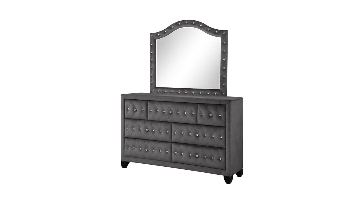 Galaxy Home Sophia Mirror Gray