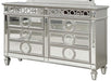 Galaxy Home Symphony 6 Drawer Dresser in Silver image